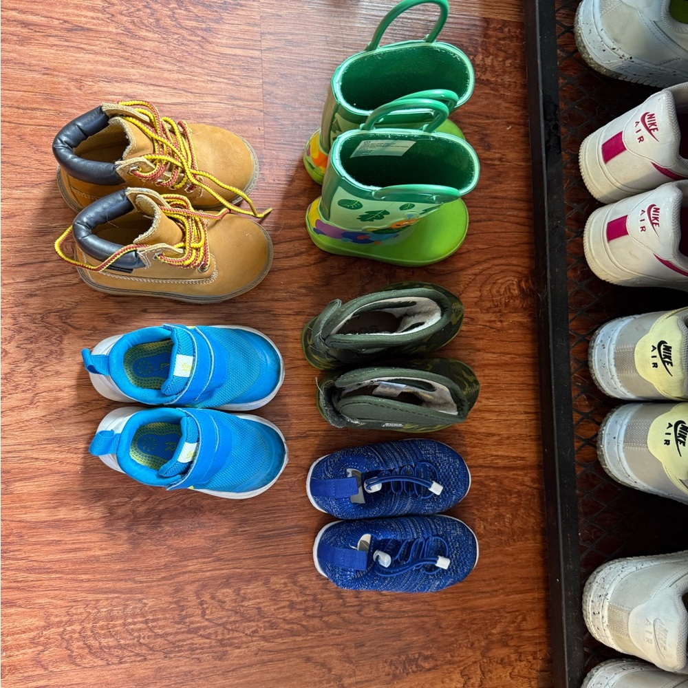Toddler boy shoes ALL size 5! You get them all for $30!